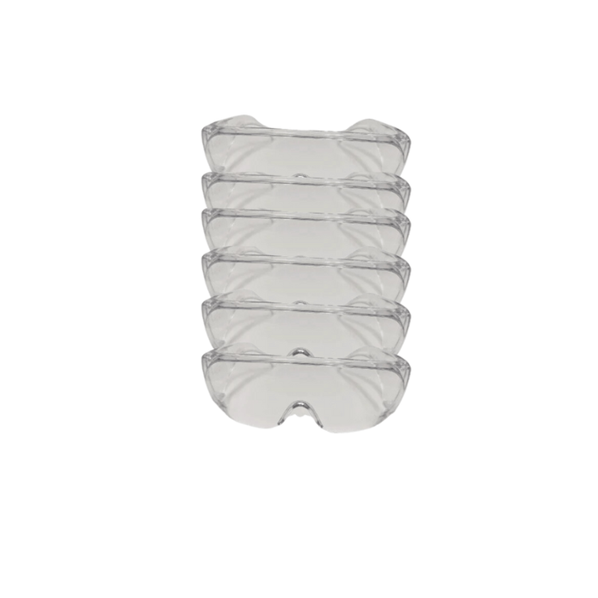 UV Absorbing Protective Safety Glasses (Pack of 6)