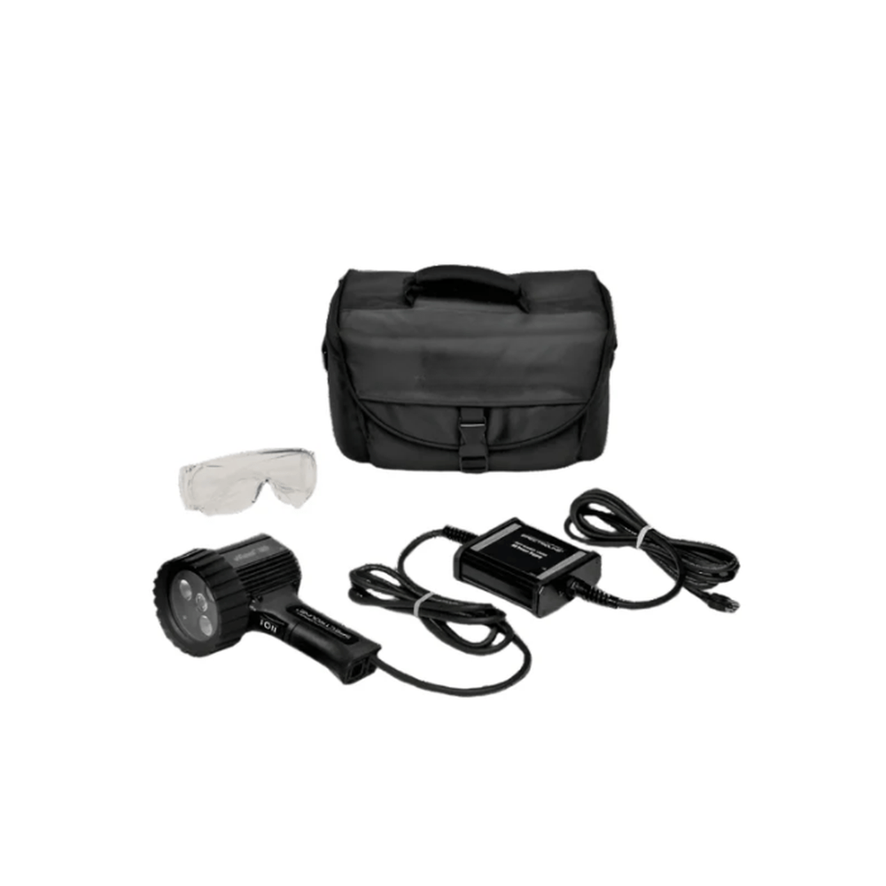 Kit de lámpara de luz negra ultravioleta (UV-A) LED de 365 nm serie uVision 365 (también disponible en voltajes extranjeros)