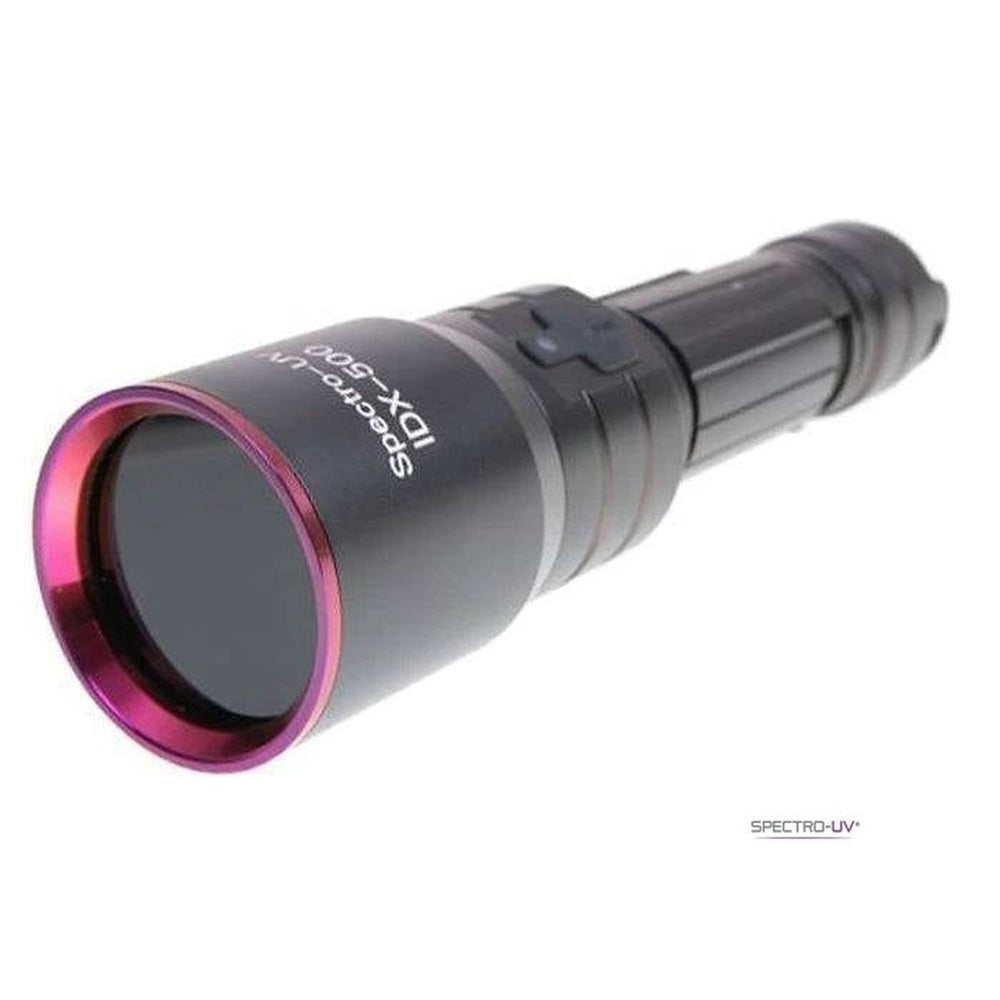 HQRP Professional 365nm 9 LED UV Blacklight Flashlight & Sun Meter - For Leak Detection, Forensics, Gemstones