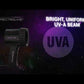 Video for UV-A handheld lamp for NDT / NDE, Forensics, specialty UV applications UVision UV-365EH from Spectro-UV