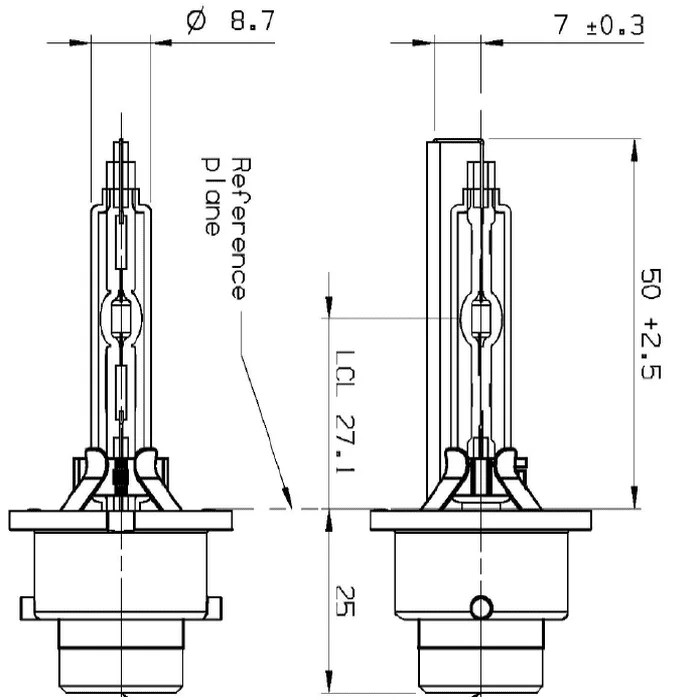 MAXIMA 35 Watt Micro Discharge Light MDL Bulb For Model BLE-35RA, BLE-35RAF, BLE-35PRA CE Approved