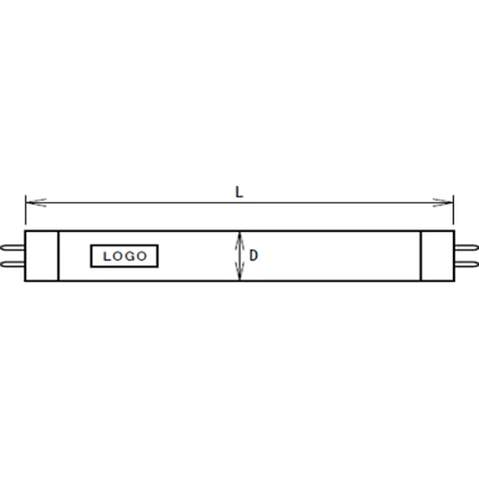 Spectroline NDT 8 Watt 254 nm Tube (For Model ENF-280/12H, ENF-280C, HCL-1000, XL-1000) (BLE-8T254)