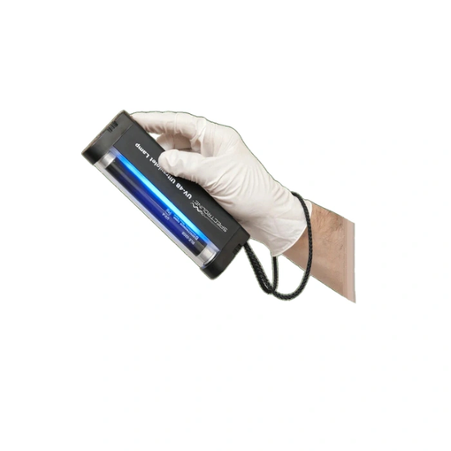 Mini lámpara UV-4B, 1 tubo BLB de 365 nm y 4 vatios