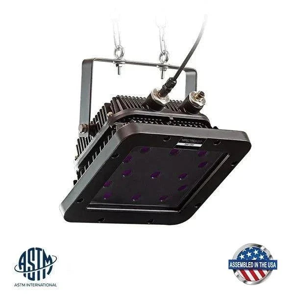 Edge 13 LED 365 nm UV-A Panel-Flutlichtlampe mit AC-Steuerbox (auch in Fremdspannungen erhältlich)