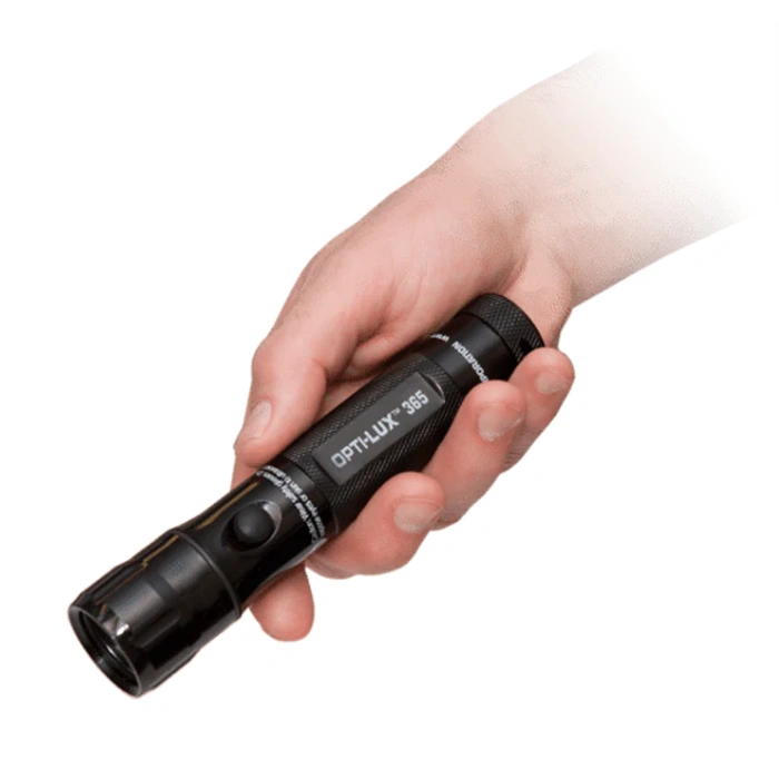 Opti-Lux 365 LED 365nm Blacklight Flashlight Kit (Also available in foreign voltages)