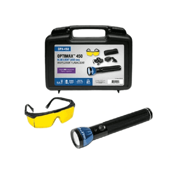 OPTIMAX™ Rechargeable Blue Light Flashlight