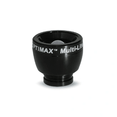 OptiMax Lamp Head with Internal Dome Lens and UV Absorbing Spectacles