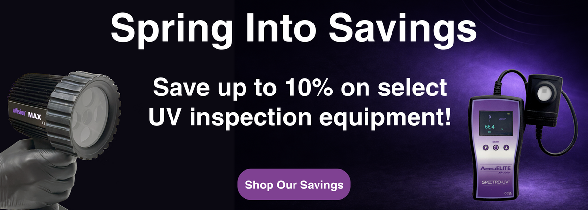 Spectro-UV: UV Equipment for NDT, Lab & Life Sciences