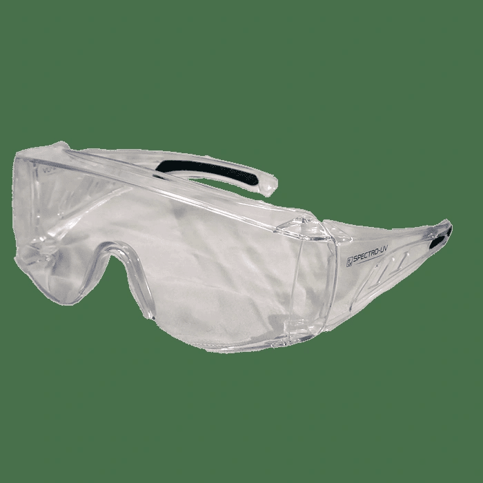 UVS-20 UV Absorbing Protective Overglass Safety Glasses, Safety Glasses, UV Protective Safety Glasses, Spectroline Safety Glasses, 