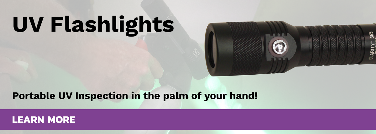 Flashlight Visual Testing Leading UV Inspection Lamps for Non-Destructive Testing | NDT