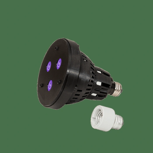 BLE-LED-150-Vivid™ Bombilla de repuesto LED UV-A de repuesto con extensor para lámparas de la serie BIB-150P (también disponible en voltajes extranjeros)