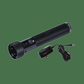 OptiMax Flashlight Body with Rechargeable Battery Stick and Charger Also available in foreign voltages