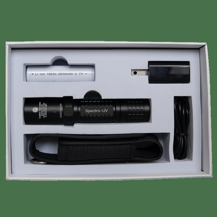 Nano 365 Series LED 365nm UV-A Blacklight Flashlight Kit Also available in foreign voltages