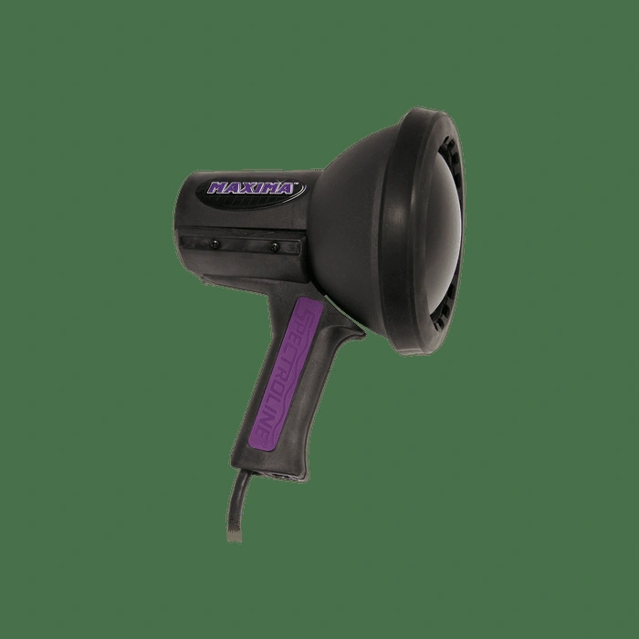 MAXIMA Ultra High Intensity 365nm Ultraviolet UV-A Blacklight Lamp with Filter and Spot Reflector for Paint Curing Also available in foreign voltages