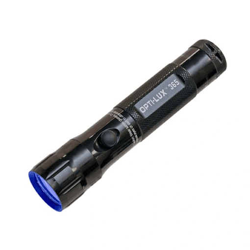 Opti-Lux 365 LED 365nm UV-A Flashlight Kit with UV-A Pass Filter  (Also available in foreign voltages) (OLX-365B)