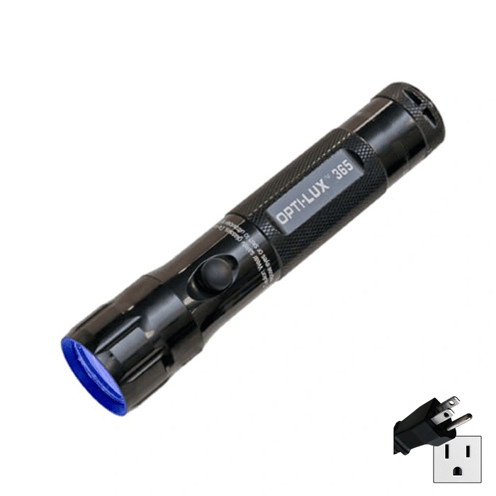 Opti-Lux 365 LED 365nm Blacklight Flashlight Kit Also available in foreign voltages