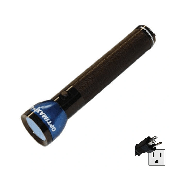 OptiMax 450 Rechargeable LED 450nm Blue Light Flashlight  (Also available in foreign voltages) (OPX-450)