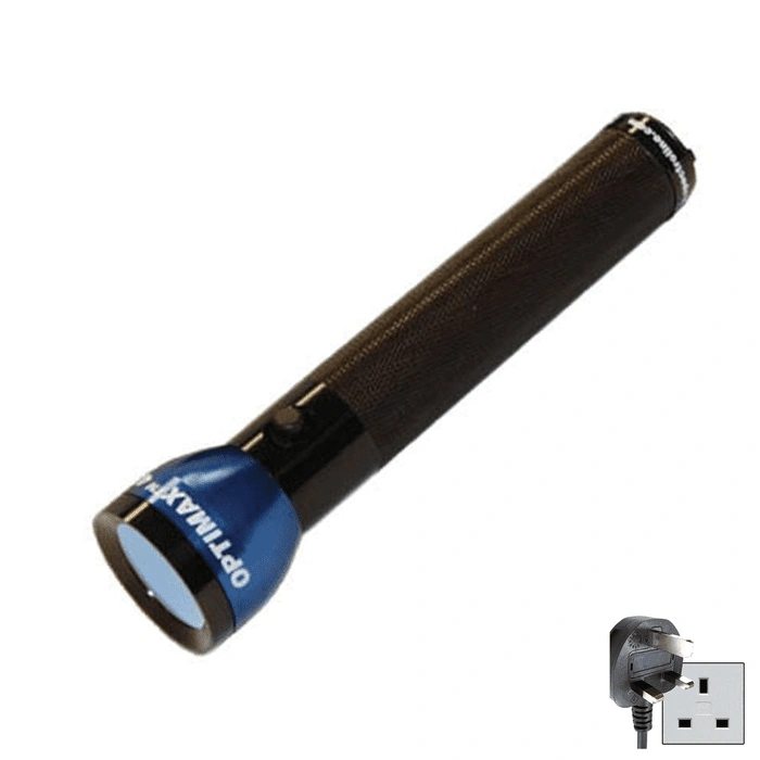 OPX-450 Optimax™ 450 Rechargeable Led 450nm Blue Light Flashlight  (Also available in foreign voltages)