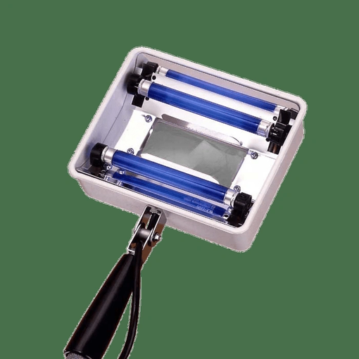 Q-Series Ultraviolet (UV-A) Blacklight Magnifier Woods Exam Lamp, 4 Watt, 2 Tube (Q-12)