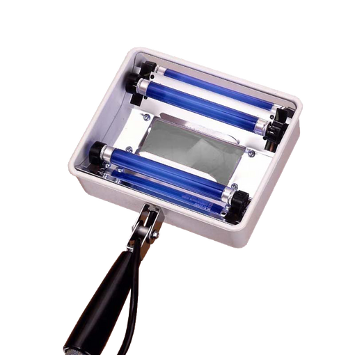 Q-Series Ultraviolet (UV) Blacklight Magnifier Woods Exam Lamp, 4 Watt, 4 Tube