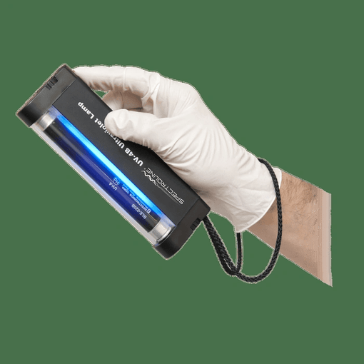 Handheld UV Blacklight Lamp, 1X 4 Watt 365nm Ultraviolet (UV-A) Blacklight Tube (UV-4B)