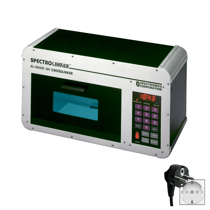 UV Crosslinker & UV Sanitizing Cabinet Spectrolinker Standard Size , 254 nm 5X 8 Watt Tubes Also available in foreign voltages