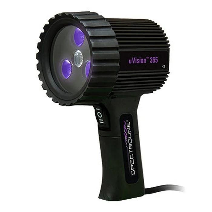 uVision 365 LED 365nm Ultraviolet UV-A Blacklight Lamp Kit with Battery Pack Also available in foreign voltages