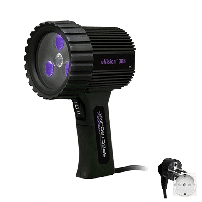 uVision 365 LED 365nm Ultraviolet (UV-A) Blacklight Lamp Kit with Battery Pack  (Also available in foreign voltages)